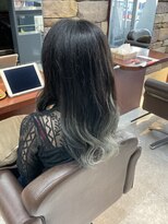 カプア 仙台駅前店(Kapua)&nbsp;１０代２０代３０代◎大人可愛いグラデーションカラーホワイト