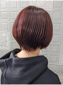 軽めショートボブ