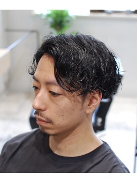 ハングアウト(Hangout) メンズカット/波巻きパーマ/スパイラルパーマ/ツーブロック