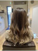 バレイヤージュ×髪質改善トリートメント