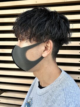 ニアウ 太田店(Niau) ツイストスパイラルパーマ波巻きパーマメンズカットメンズパーマ