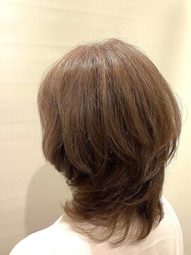 六本木美容室 西麻布店 シルバーウルフレイヤーカット