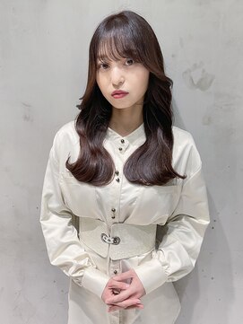 アイティーバイアルバム 松戸店(IT by ALBUM) 韓国ヘア_ショコラアッシュヘルシースタイルふんわりカール_9143