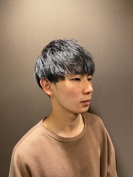 ヒロギンザ 六本木店(HIRO GINZA) ソフトツーブロックマッシュスタイル