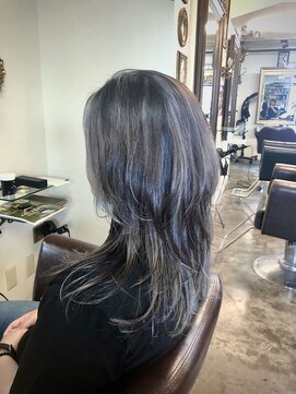 ヘアー ラウンジ アート(HAIR LOUNGE ART) グレージュハイライト