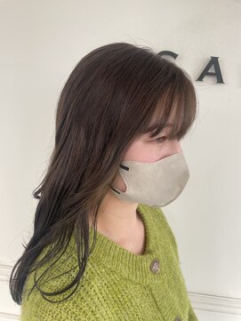 サラ ビューティー サイト 古賀店(SARA Beauty Sight) 【オリーブベージュ】20代30代/赤み消しカラー/マロンベージュ