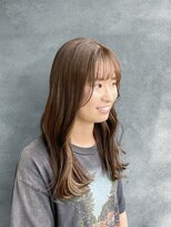 フリー(FREEY)&nbsp;くすみブラウン×イヤリングカラー