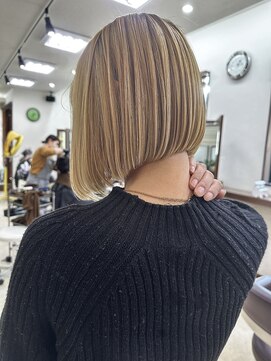 サラ(SARA) タッセルボブ韓国ボブ