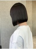 ◇ボブ 縮毛矯正 顔周りカット 表参道 髪質改善