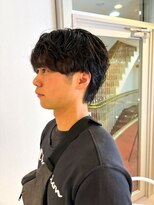 アム(amu) 緩やか流しパーマ/メンズカット/メンズパーマ