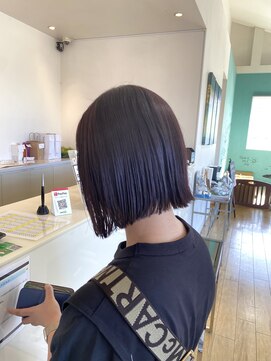 サラ 新宮店(SARA) 深みラベンダー/ブリーチ無しカラー