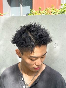 ロストシティ 横浜(LOST CITY) 【スパイキーショート グランジパーマ】〈緑川〉