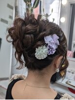 ミザリー(MISERY)&nbsp;浴衣ヘアセット、アップスタイル