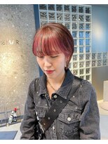 アンリオマール(an rio MAR) ショートレイヤー×フェイスフレーミングカラー