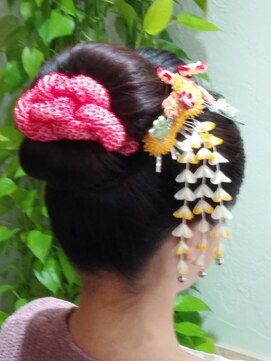 ヘアーアンドメイク リン(Hair&Make Rin) 20代30代40代50代大人かわいいヘアセット 日本髪