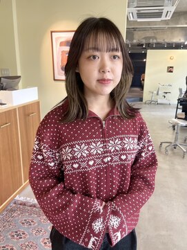 ロジェ(loje) 【loje】デザインカラー/小顔ヘア/ワンレンボブ