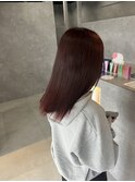 大人可愛い艶髪☆レッド