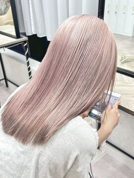 ムク 横浜店(muku) ダブルカラーベージュカラーケアブリーチハイトーンカラー韓国