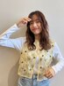 【プレデビュー夏笑指名限定】カット＋カラー＋トリートメント　￥8250