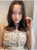 髪質改善カラー韓国レイヤー顔周りカットブリーチボブ立川._.