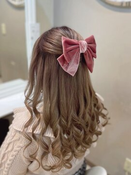 ヘアセットサロン ミント(Hair set salon MINT) クォーターアップ