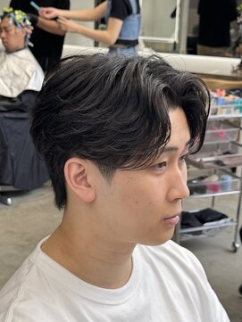 レタッチ バイ フィフス 天神大名(RETOUCH by fifth) 天神フェザーショートフェザーパーマニュアンスパーマ緩め30代