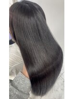 ロンドルピナス 小倉(Lond Lupinus)&nbsp;ブルーブラック/ワイドバング/美髪のススメ/外ハネボブ/北九州/