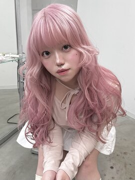 リヴ ウメダ(LIV umeda) ホワイトピンク/ケアブリーチ/ダブルカラー/梅田