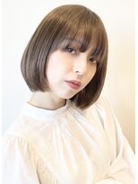 アイ(I.)&nbsp;【 Ｉ. 】30代からのナチュラル前下がりショートボブ　川口