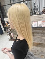 フェリア 渋谷(Feria)&nbsp;【Feria 渋谷】Wカラー×抜きっぱなしブロンド "Tsuyuki"