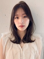 アグノス 青山(Agnos)&nbsp;くびれヘアレイヤーカットアプリコットオレンジ