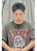スパイキーショート大宮メンズ短髪アップバングショート刈り上げ