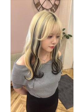 シュガー ヘアアンドネイル 仙台(SUGAR) エクステデザインカラー◎