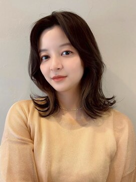 くびれヘア×レディブランジュカラー