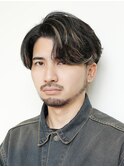 センターパート ニュアンスパーマ 高松