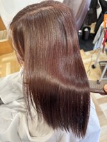 ルヴェール 本店(LeVert)&nbsp;美髪縮毛矯正×艶感レッドブラウン