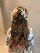 リアン(Lien)&nbsp;卒業式ヘアアレンジ/着付け/和装ヘアセット/ハーフアップ