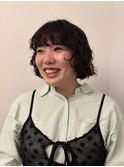 kaon ボブパーマ 顔まわりレイヤー
