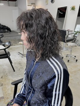 ボウ(BOW) 【BOW style】梅雨対策レイヤーパーマ