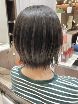 ワイボンドヘアー(Y bond hair) 似合わせカット20代30代40代50代ショートボブくびれレイヤーボブ