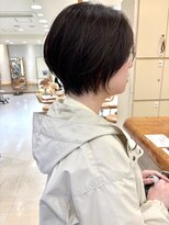 モリオ フロム ロンドン サッポロファクトリー店(morio FROM LONDON)&nbsp;morio 骨格矯正カット 大人くびれショート 丸みショート