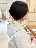 morio 骨格矯正カット 大人くびれショート 丸みショート
