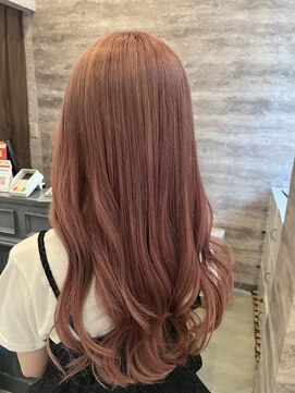 ヘアー ブランコ(hair Blanco) ダブルカラーピンクベージュ