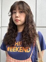 リサヘアーデザイン(RISA HAIR DESIGN)&nbsp;プードルパーマ 外国人風パーマ 顔周りカット ブリーチなし
