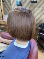 ルネッサンスヘアー ラファエロ(RAFFAELLO)&nbsp;丸みボブ　コラーゲントリートメントで艶カラー