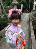 七五三☆あんみつ姫のように日本髪