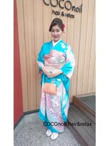 ココノイル ヘア アンド リラックス(COCOnoil hair&relax)&nbsp;成人式着付け　大人ナチュラル