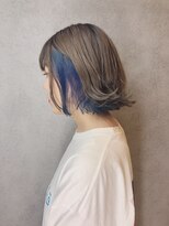 ヘアサロンエムフィス 池袋東口(HAIR SALON M Fe's)&nbsp;外ハネボブ/アッシュブラウン/ネオウルフ/デザインカラー