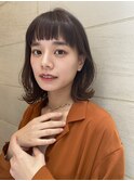 【margaux浦和】ツヤ感レイヤーミディ#レイヤー#ミディアム