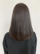 ヘアーアンドスパ フェリーチェ ミチ 野田屋町店(HAIR&SPA felice MICHI) オリーブベージュ×ブルーアッシュカラー